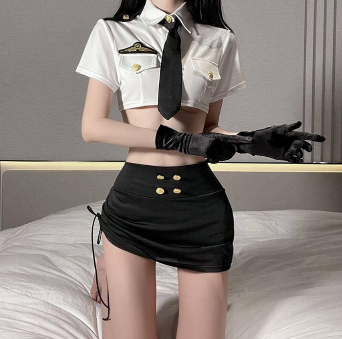 hình ảnh cosplay nữ cảnh sát gợi cảm